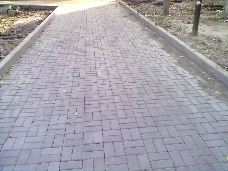 Тротуарная плитка и бордюры 2