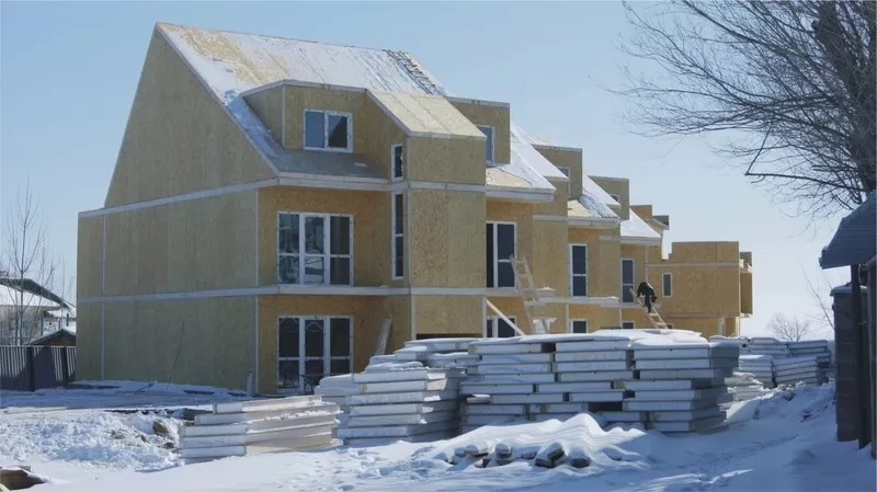 Строительство деревянно-каркасных   домов по канадской технологии 