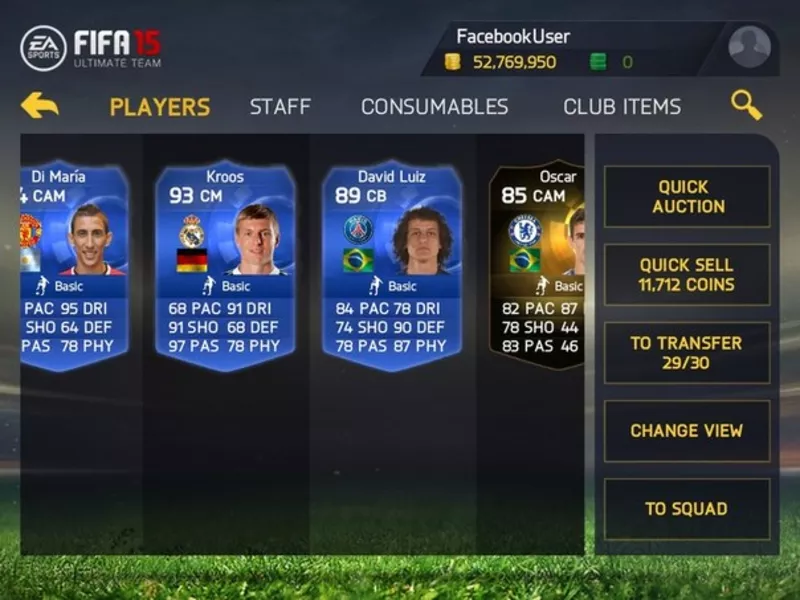 Монеты FIFA 15 Ultimate Team Coins IOS/Android
