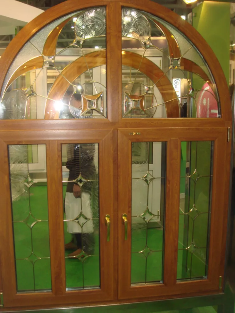  Окна и оконные стеклопакеты собственного производства из дерева под В