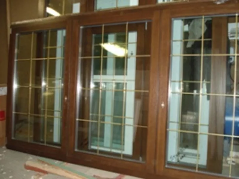  Окна и оконные стеклопакеты собственного производства из дерева под В 8